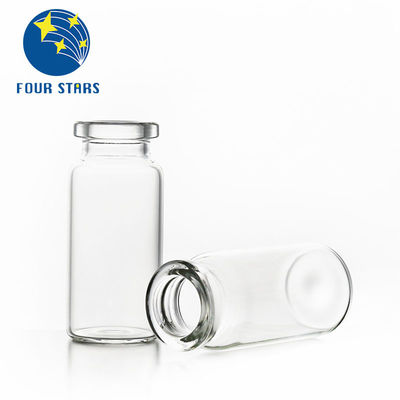 Fiale di vetro tubolari rotonde trasparenti 2ml-50ml della provetta delle fiale