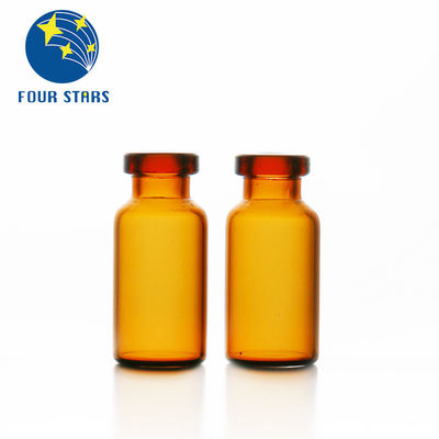 Fiale tubolari di vetro ambrate dell'iniezione della radura farmaceutica di 2ml 5ml 7ml 10ml 15ml 20ml 30ml