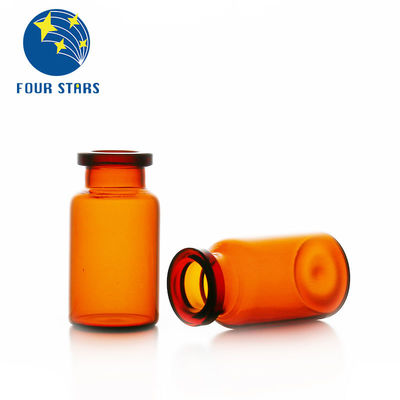 Fiale tubolari di vetro ambrate dell'iniezione della radura farmaceutica di 2ml 5ml 7ml 10ml 15ml 20ml 30ml