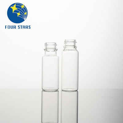 Piccole fiale del collo della vite delle chiare fiale di vetro di Ambra Farmaceutico 30ml con il cappuccio di plastica
