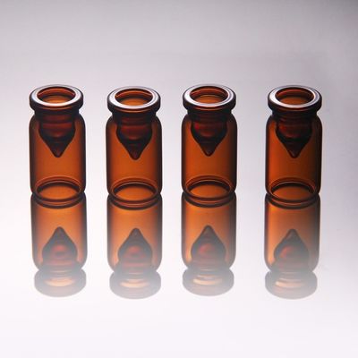Fiale di vetro minuscole liscie 3ml Ambra Bicchiere Medicine Bottles