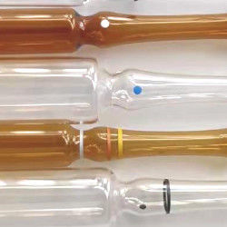 Collo diritto vuoto di vetro fusibile leggero 1ml delle fiale di vetro