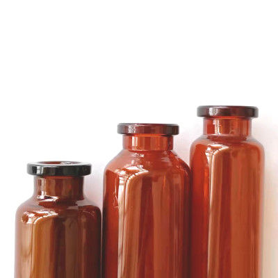 ODM su ordinazione del borosilicato neutro di vetro di 3 fiale di ml piccola bottiglia di vetro per medicina