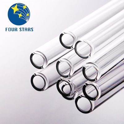 Di resistenza tubatura di vetro chimica lungamente 13mm ad alta resistenza