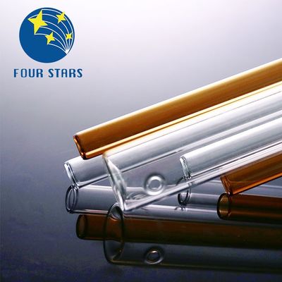 ODM facile di Ambra Bicchiere Tubo Transparent 1ml-20ml dell'estremità aperta