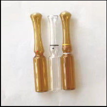Bottiglia di vetro medicinale sigillabile vuota di Ambra Bicchiere Ampoule 10ml 20ml