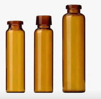 Fiale di vetro 10ml dell'iniezione rotonda di vetro a calce sodata chiare ed ambrate